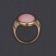 Bague agate rose