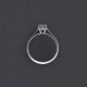 Bague solitaire 