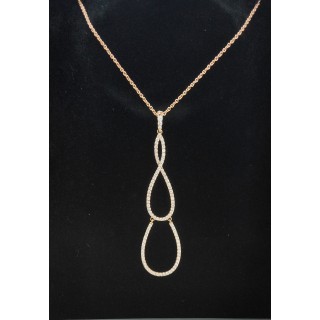 Collier pendentif 3 gouttes