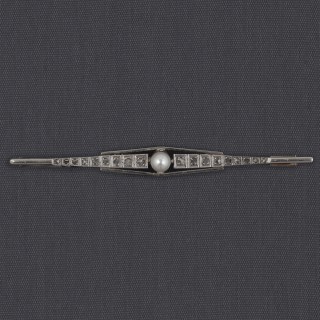 Barrette perle de culture