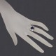 Bague Marguerite Saphir